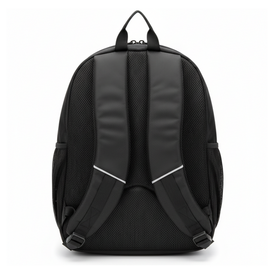 MORRAL LONA PORTATIL CON REFLECTIVO NEGRO