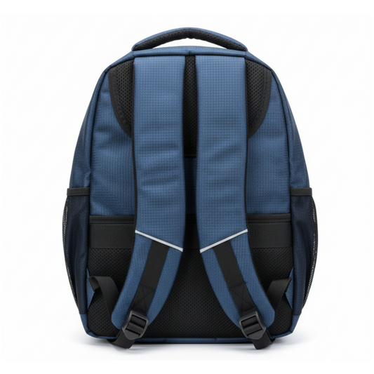 MORRAL LONA PORTATIL CON REFLECTIVO AZUL OSCURO