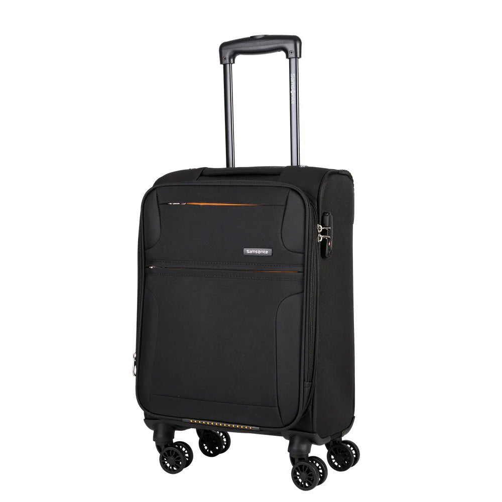Bahia Spinner 20" Expandible en color Negro, capacidad 12 Kg - Mundobags