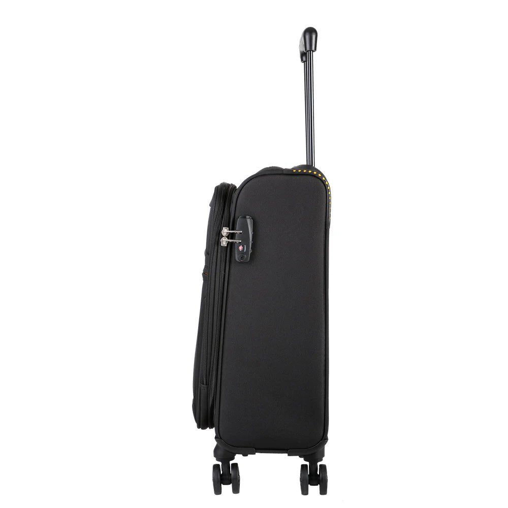 Bahia Spinner 20" Expandible en color Negro, capacidad 12 Kg - Mundobags