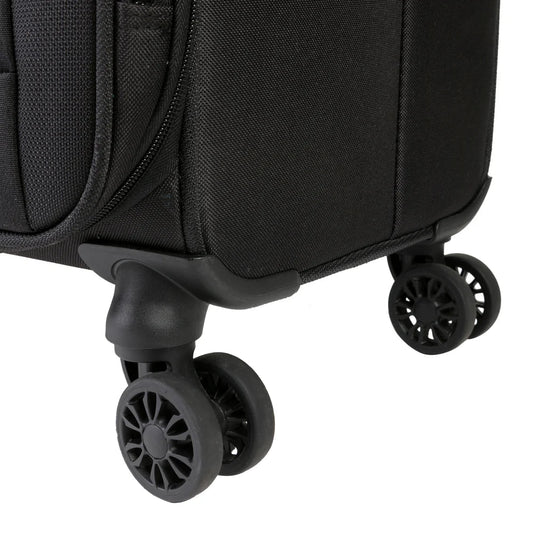 Bahia Spinner 20" Expandible en color Negro, capacidad 12 Kg - Mundobags
