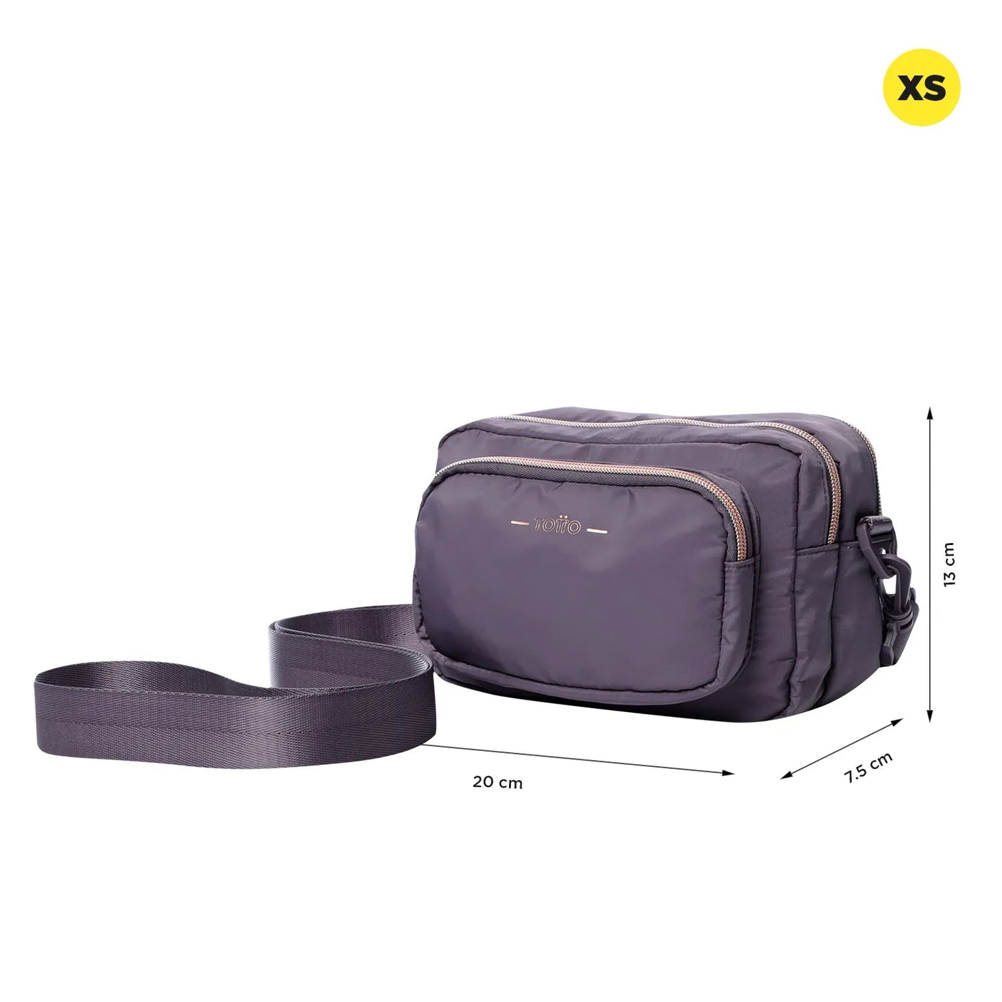 Bolso para Mujer 2 en 1 Funty Crossbody Morado - Mundobags