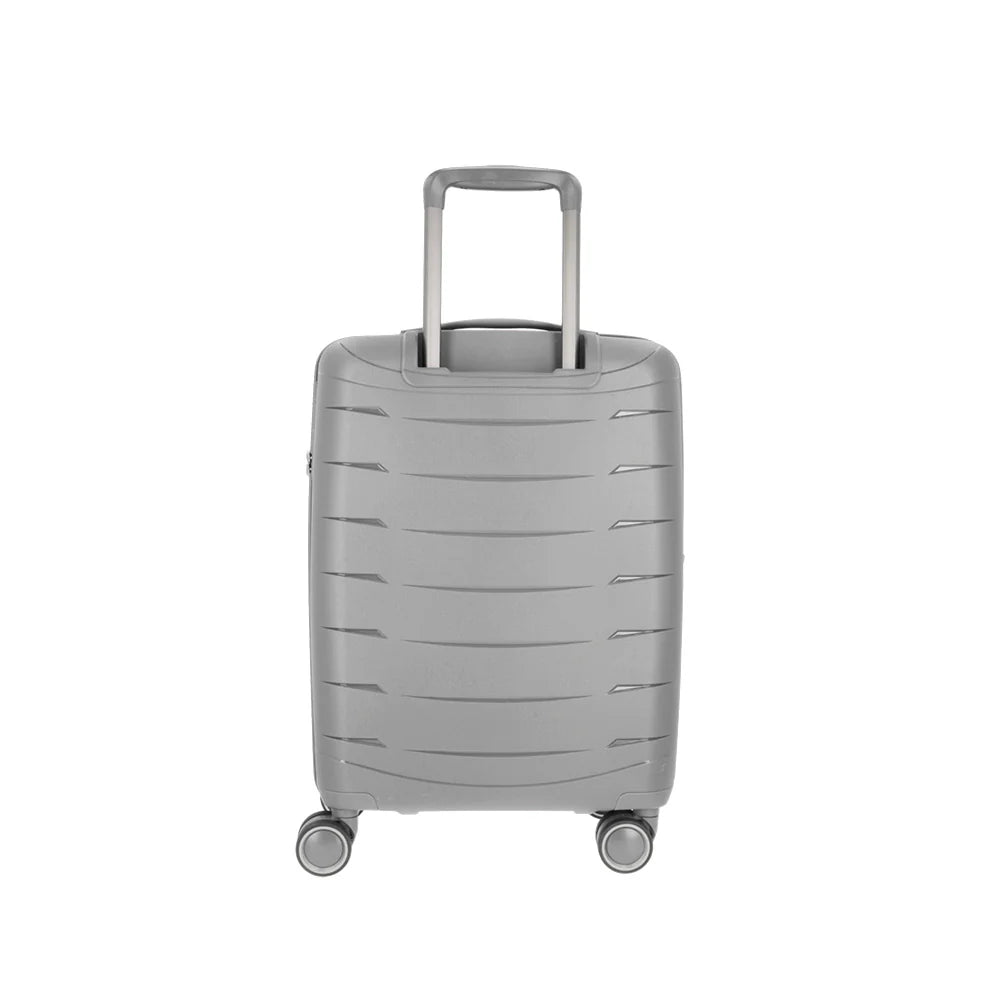 Maleta de cabina Aerolux plateada - Mundobags