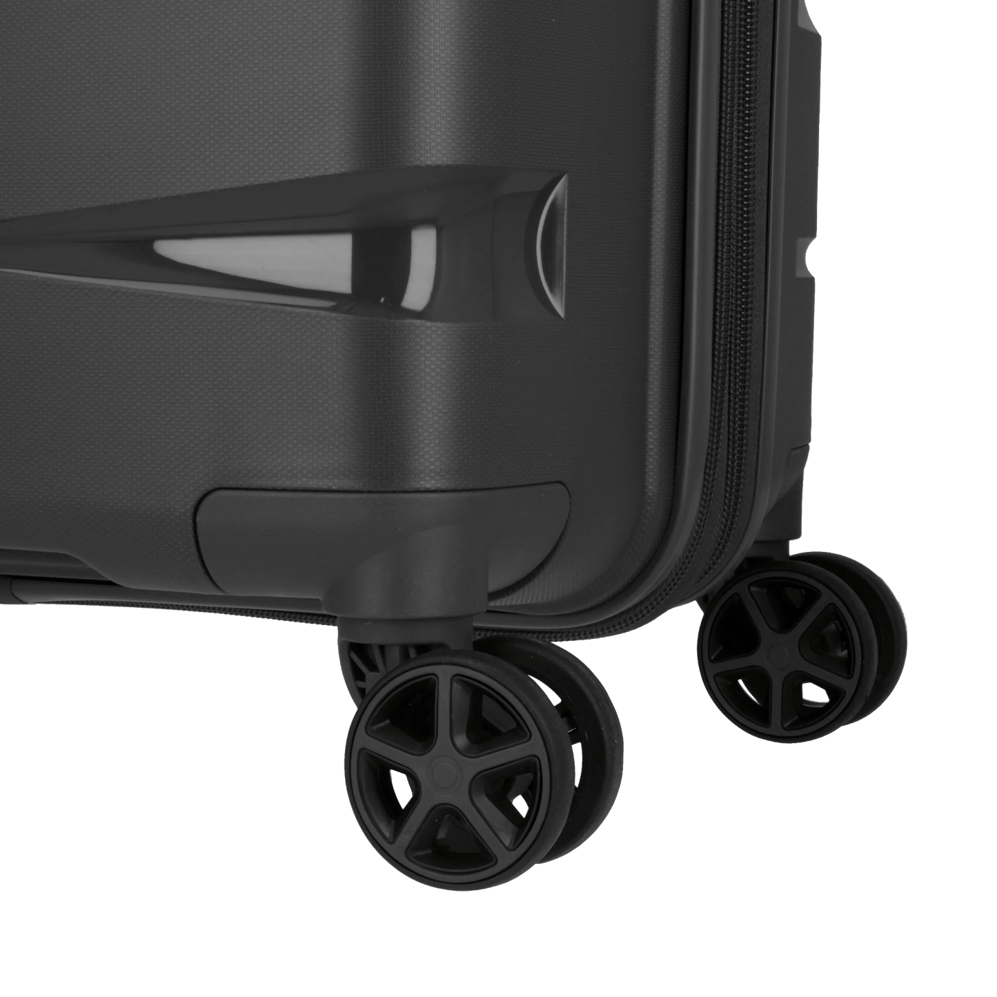 Maleta de cabina Aspen 20" capacidad de 12 Kg Negra - Mundobags