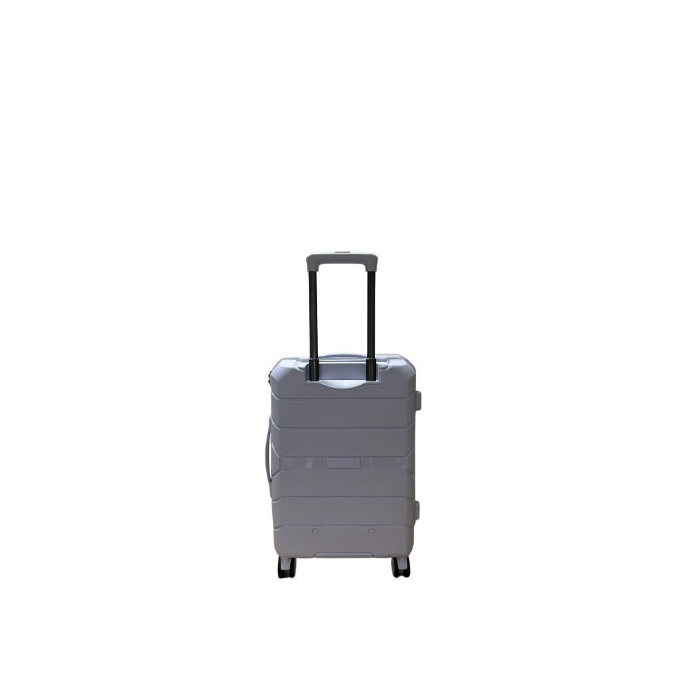 Maleta de Polipropileno con LLANTAS EXTRAIBLES LLG 10 Kg - Color Lila, Equipaje de Artículo Personal - Mundobags