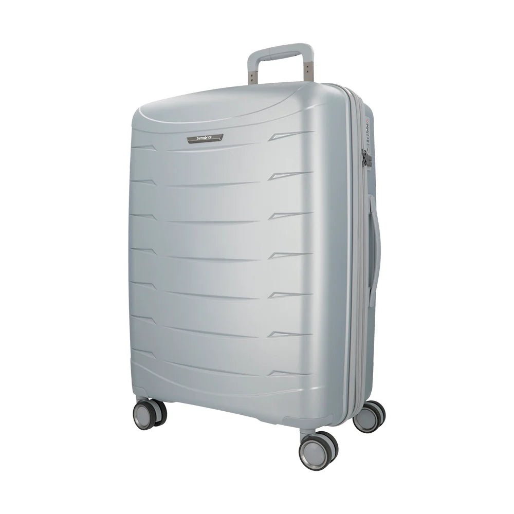 Maleta grande Aerolux plateada - Mundobags