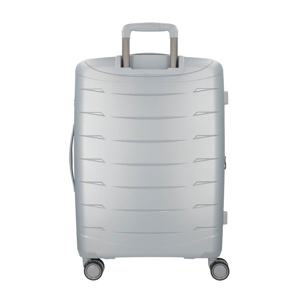 Maleta grande Aerolux plateada - Mundobags
