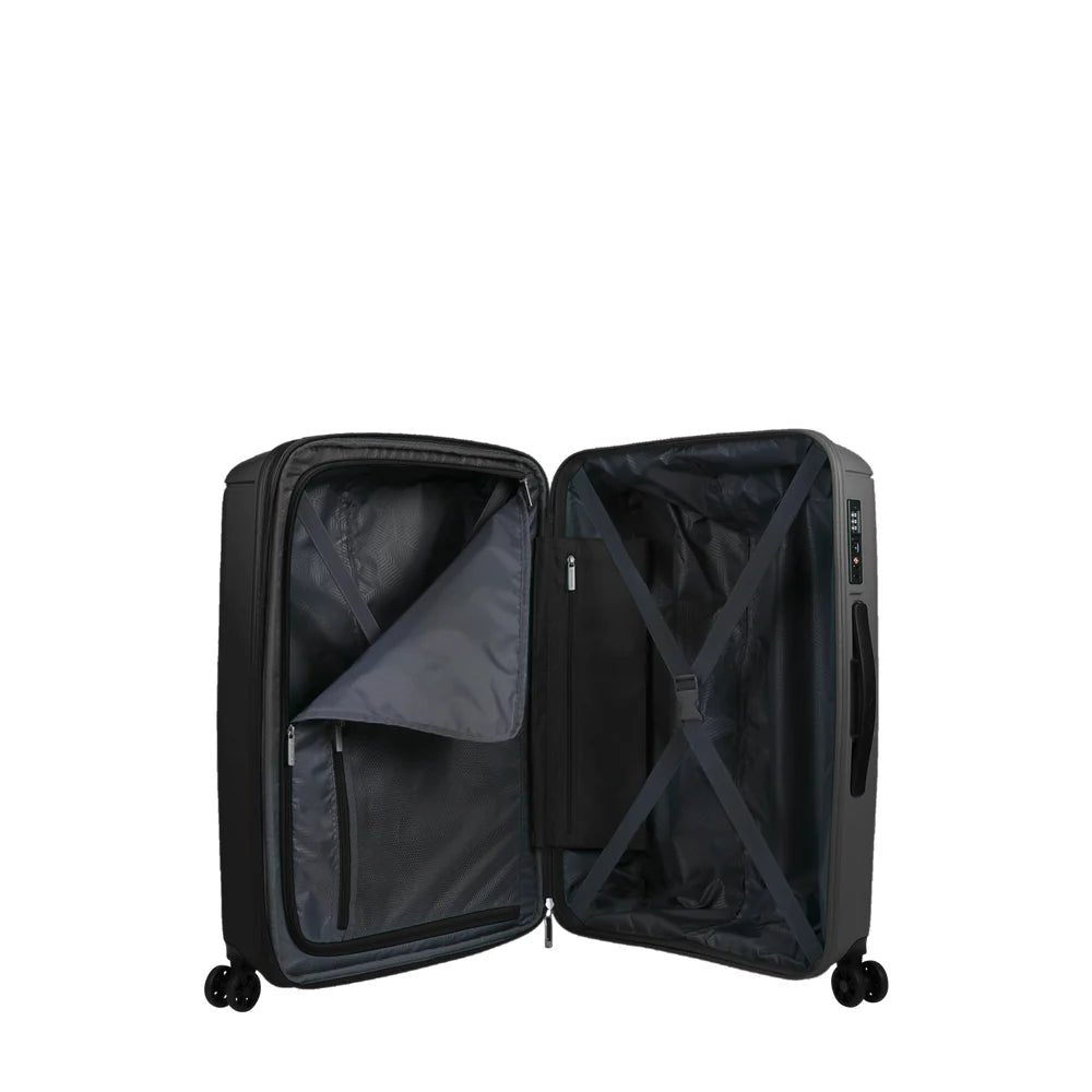Maleta SUNSIDE 20" Con capacidad de 12 Kg Negra - Mundobags