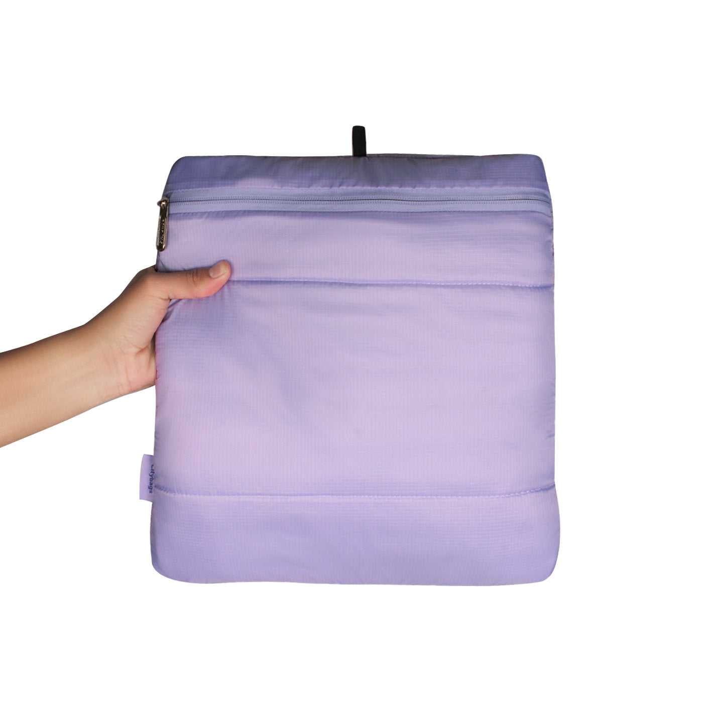 Morral Cabina Tapa Citybags Morado Lila - Mundobags