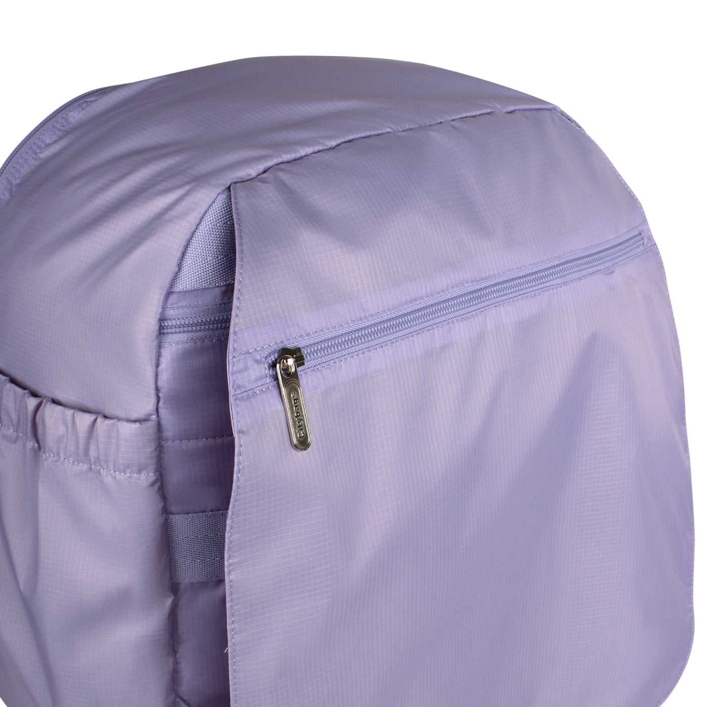 Morral Cabina Tapa Citybags Morado Lila - Mundobags