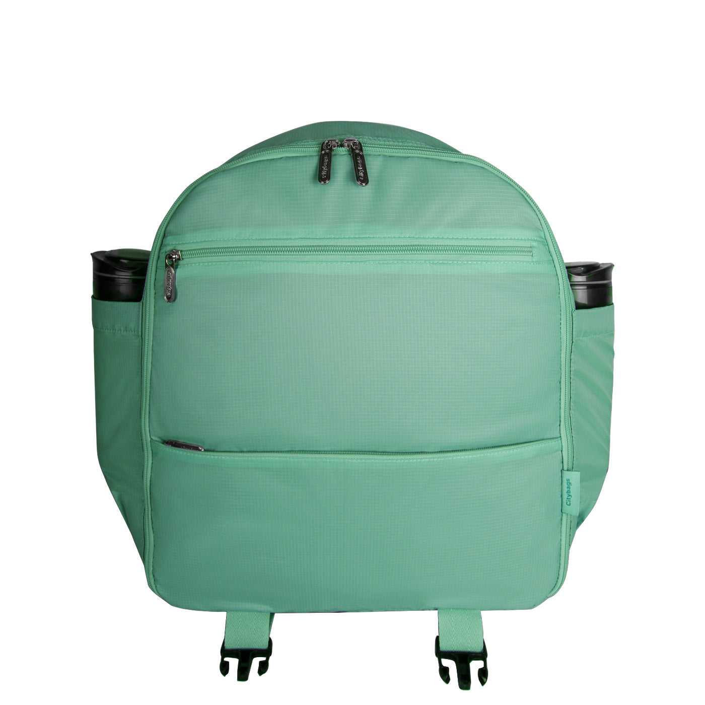 Morral Cabina Tapa Citybags Verde Menta - Mundobags