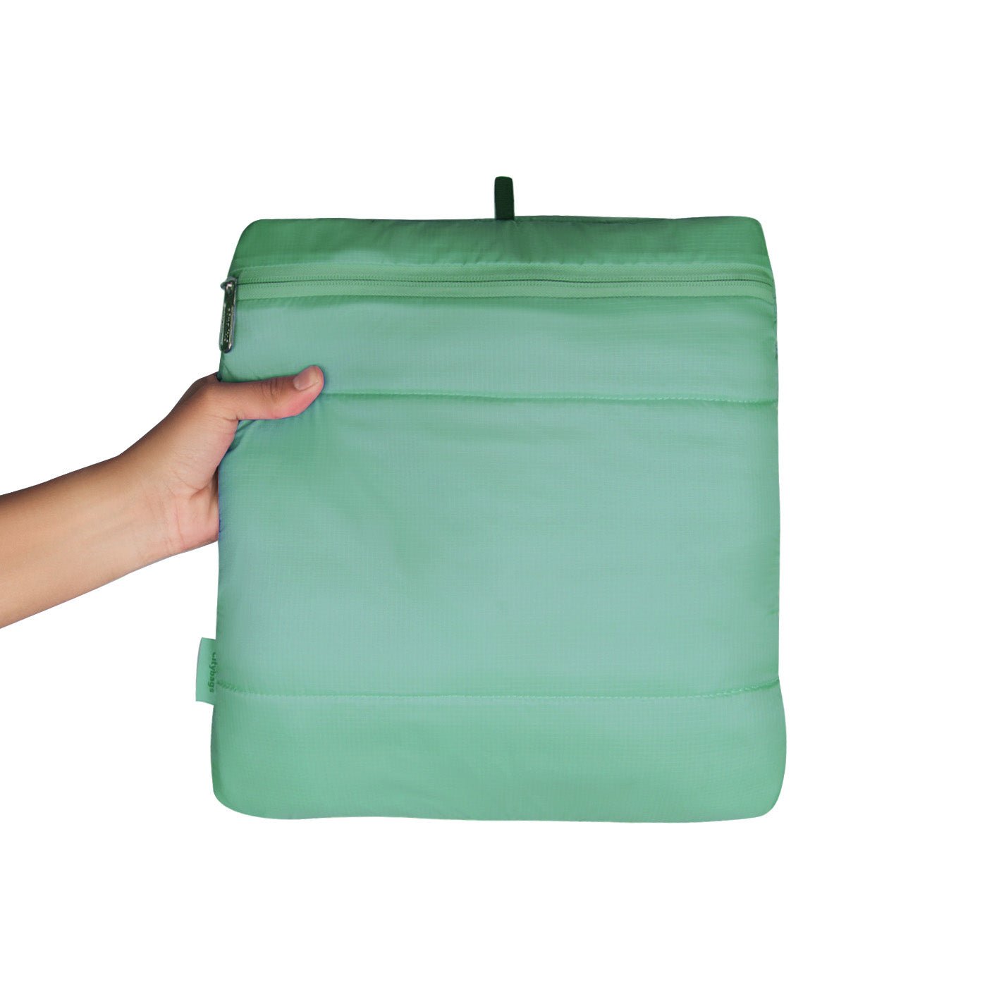 Morral Cabina Tapa Citybags Verde Menta - Mundobags