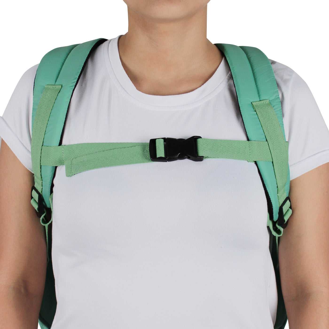 Morral Cabina Tapa Citybags Verde Menta - Mundobags