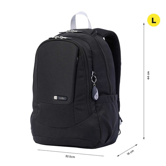 Morral Ejecutivo Porta PC 14" Goctal 2.0 Negro Unisex - Mundobags