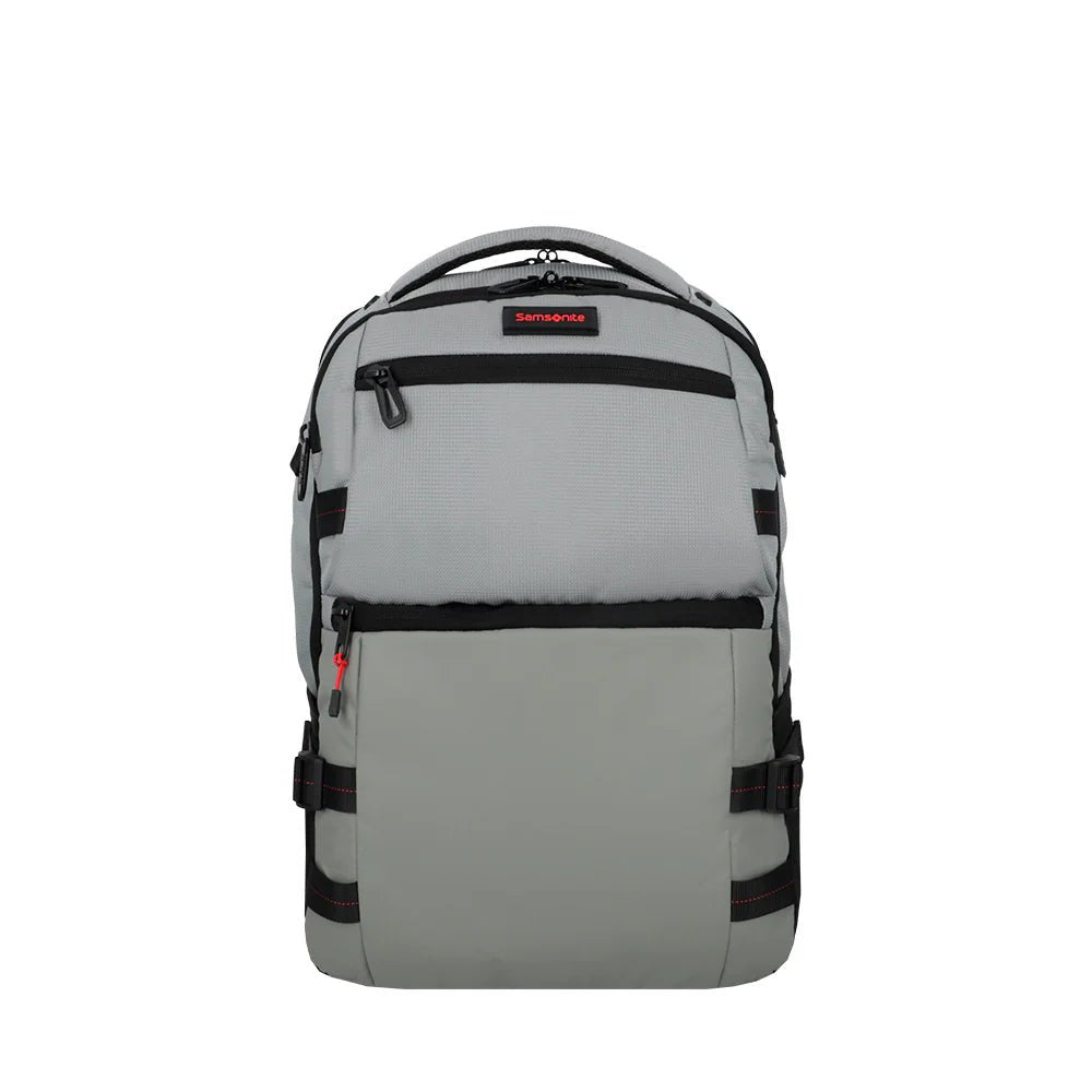 Morral para laptop 17" Reformation Meriton gris - Mundobags