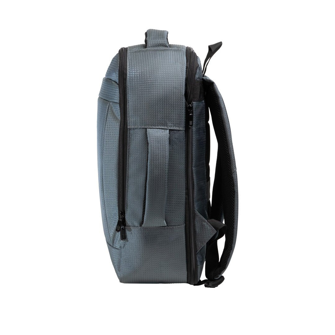 Morral Viajero con Expansión - Color Gris - Mundobags