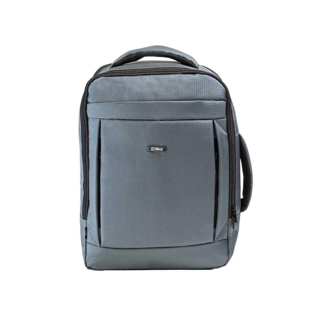 Morral Viajero con Expansión - Color Gris - Mundobags