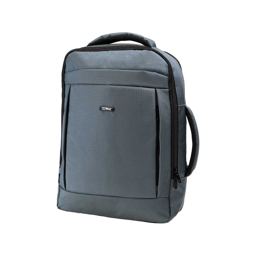 Morral Viajero con Expansión - Color Gris - Mundobags