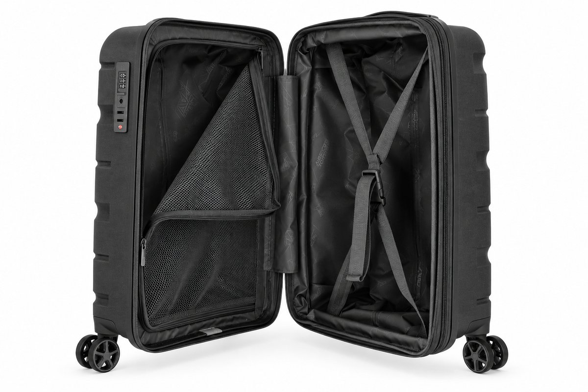 Maleta de cabina Aspen 10Kg Negra