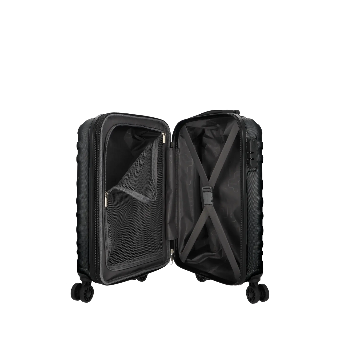 Maleta de cabina Tesa 4.0 negra 12Kg