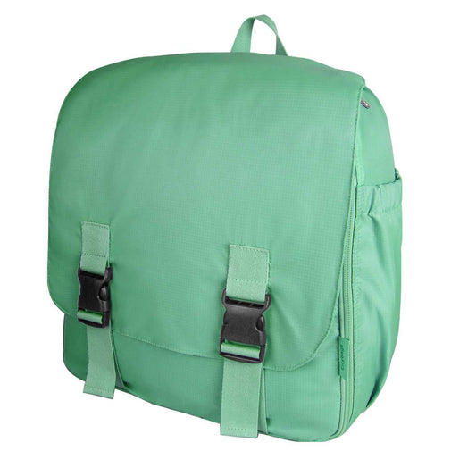 Morral Cabina Tapa Citybags Verde Menta