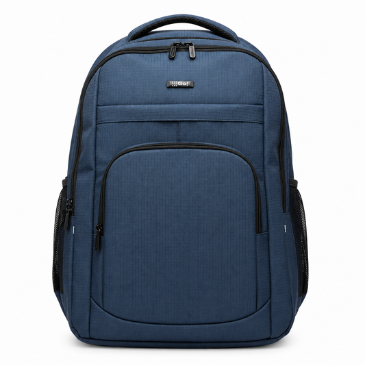 MORRAL LONA 2 COMPARTIMIENTOS APLIQUE SINTETICO NEGRO