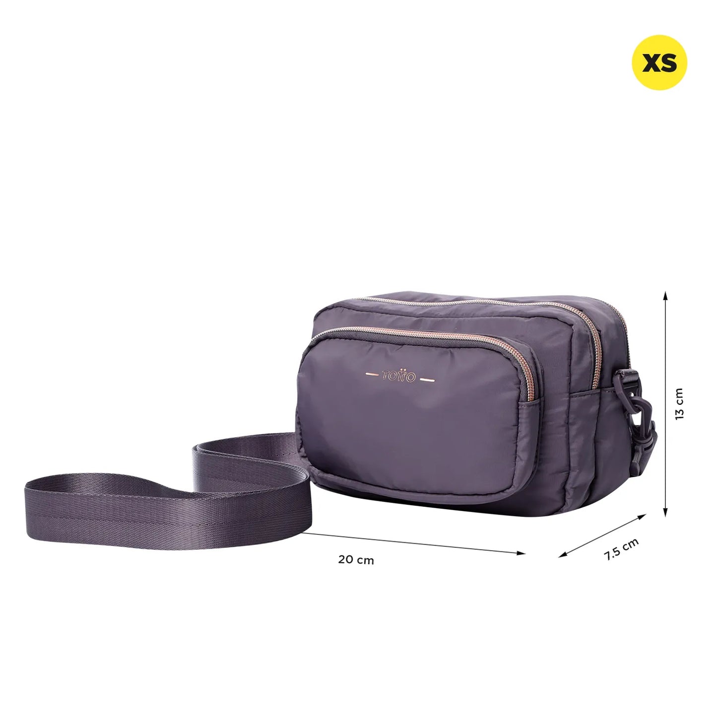 Bolso para Mujer 2 en 1 Funty Crossbody Morado