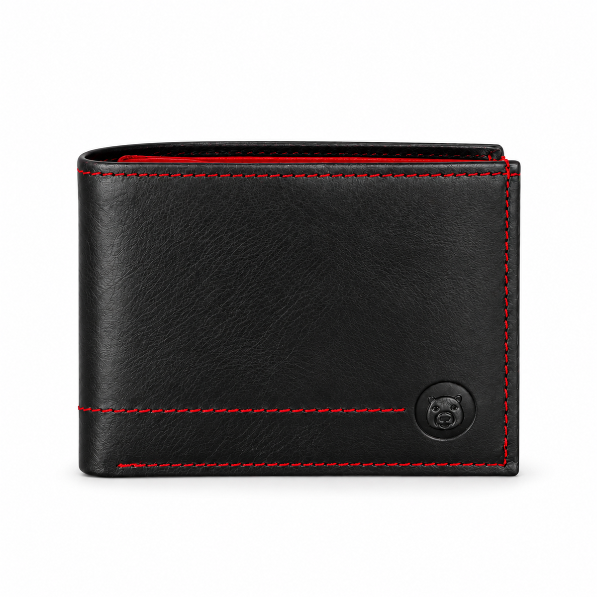 Billetera de Cuero con Doble Solapa