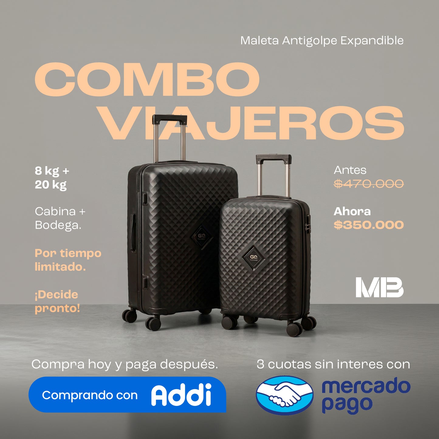 Combo Viajeros