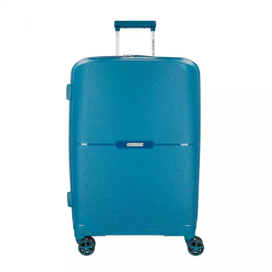 Maleta American Tourister Kyoto 24" Azul Polipropileno - Mundobags