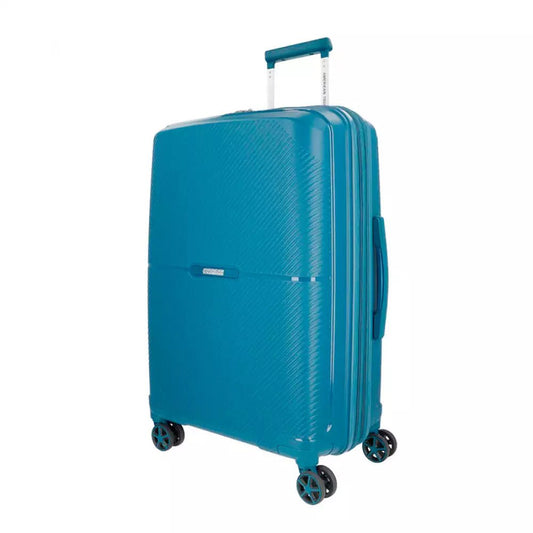 Maleta American Tourister Kyoto 24" Azul Polipropileno - Mundobags