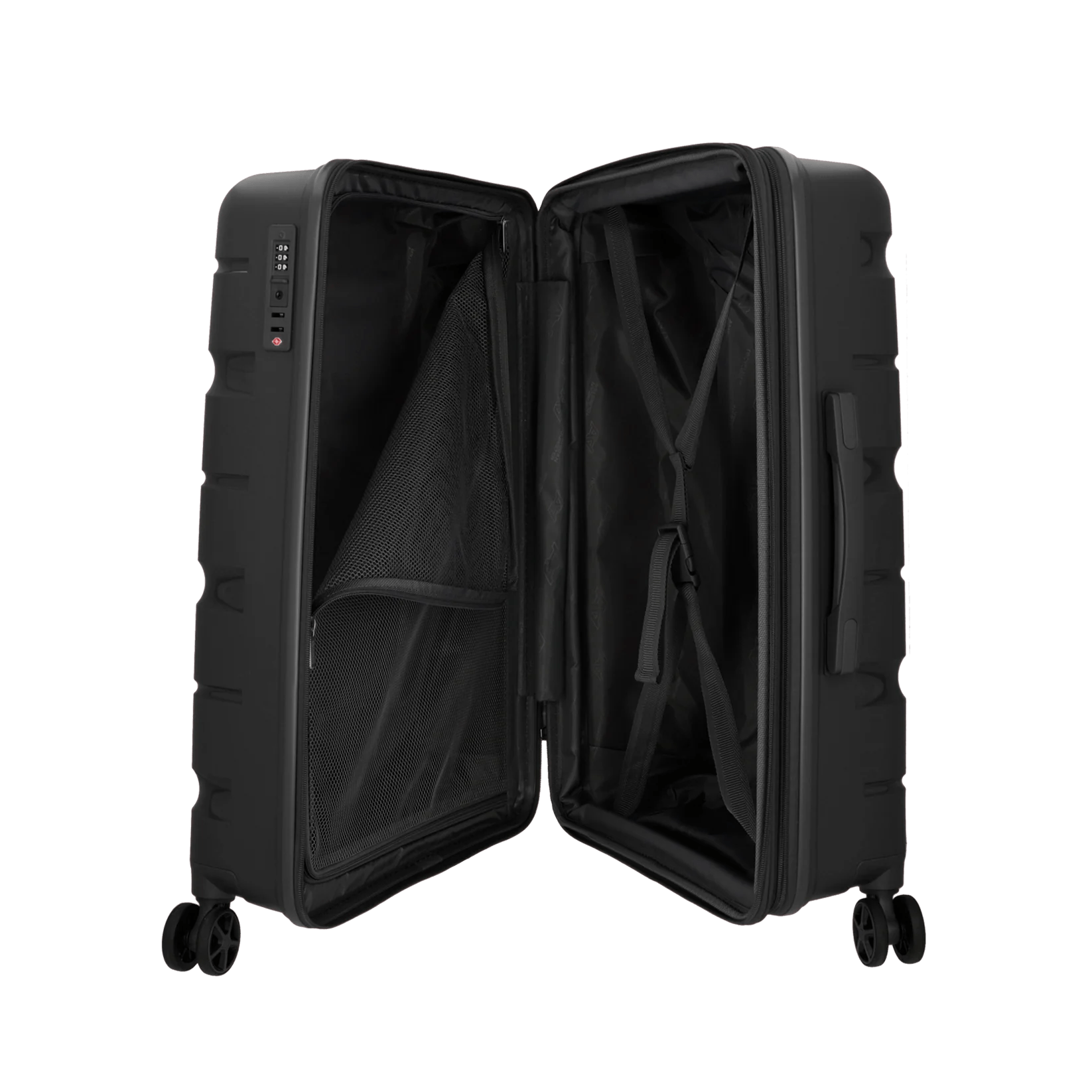 Maleta Aspen 28" capacidad de 23 Kg Negra - Mundobags