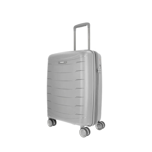 Maleta de cabina Aerolux plateada - Mundobags