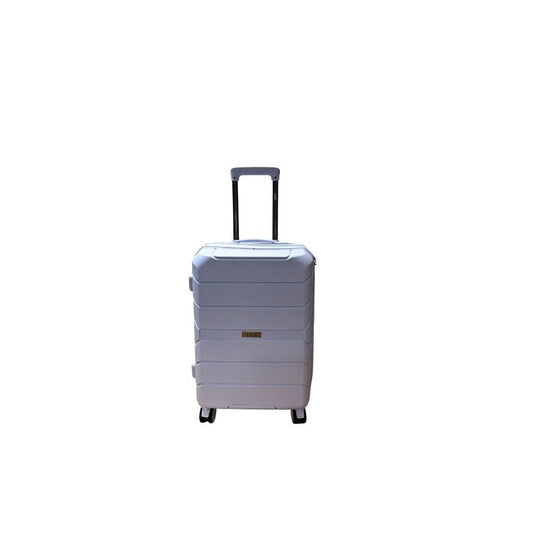 Maleta de Polipropileno con LLANTAS EXTRAIBLES LLG 10 Kg - Color Lila, Equipaje de Artículo Personal - Mundobags