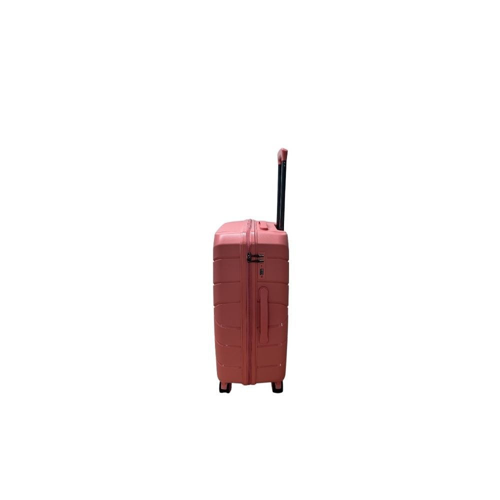 Maleta de Polipropileno con LLANTAS EXTRAIBLES LLG 10 Kg - Color Salmón, Equipaje de Artículo Personal - Mundobags