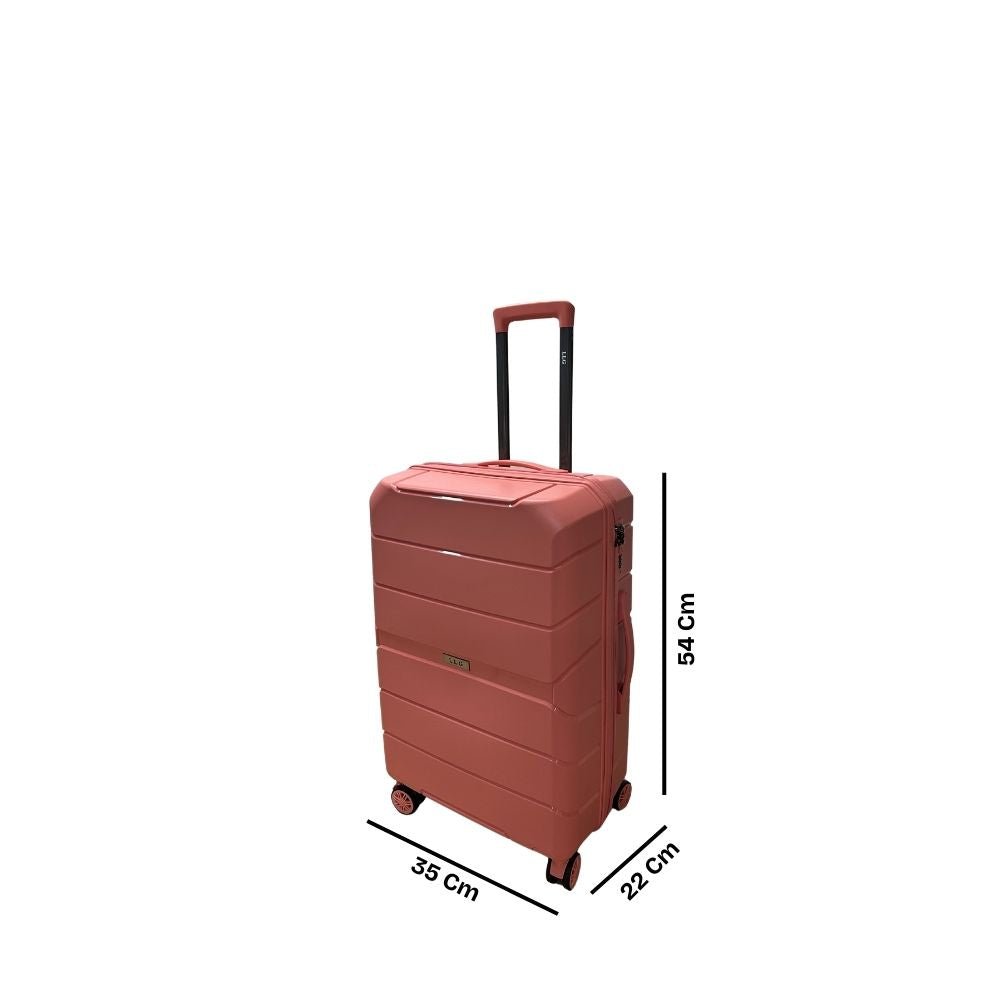 Maleta de Polipropileno LLG 12 Kg - Color Salmón, Equipaje de Mano - Mundobags