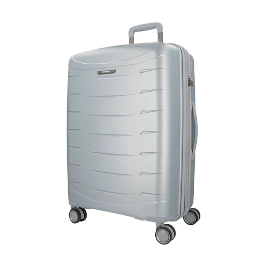 Maleta grande Aerolux plateada - Mundobags