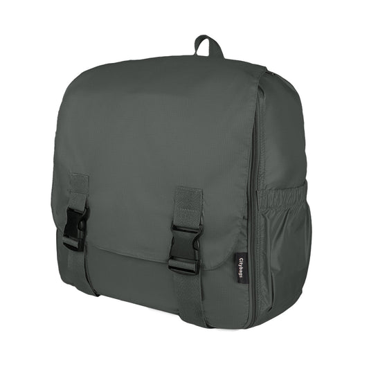 Morral Cabina Tapa Citybags Gris - Mundobags