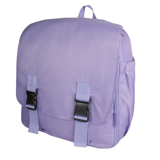 Morral Cabina Tapa Citybags Morado Lila - Mundobags
