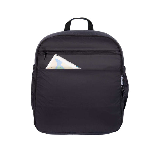 Morral Cabina Tapa Citybags Negro - Mundobags