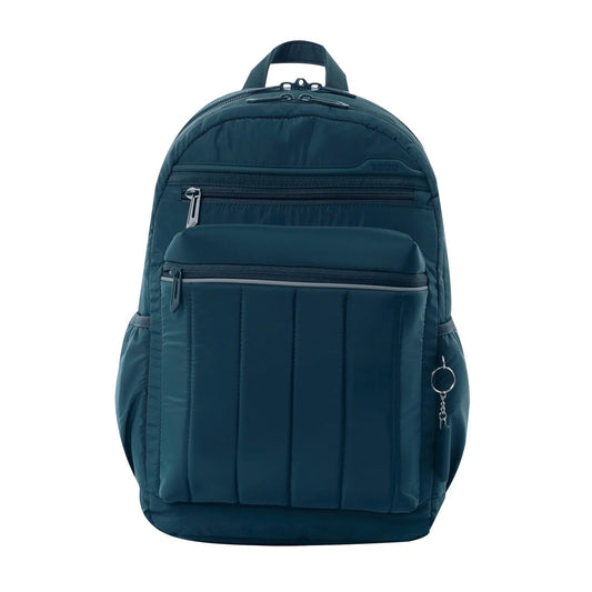 Morral Universitario Porta PC 14" Plaine Azul Mujer - Mundobags