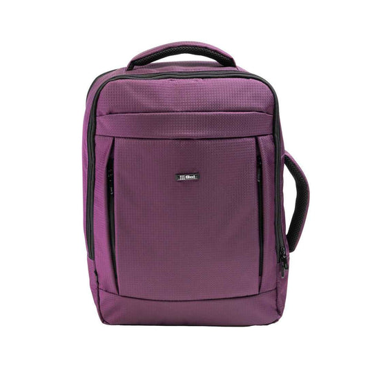 Morral Viajero con Expansión - Color Morado - Mundobags