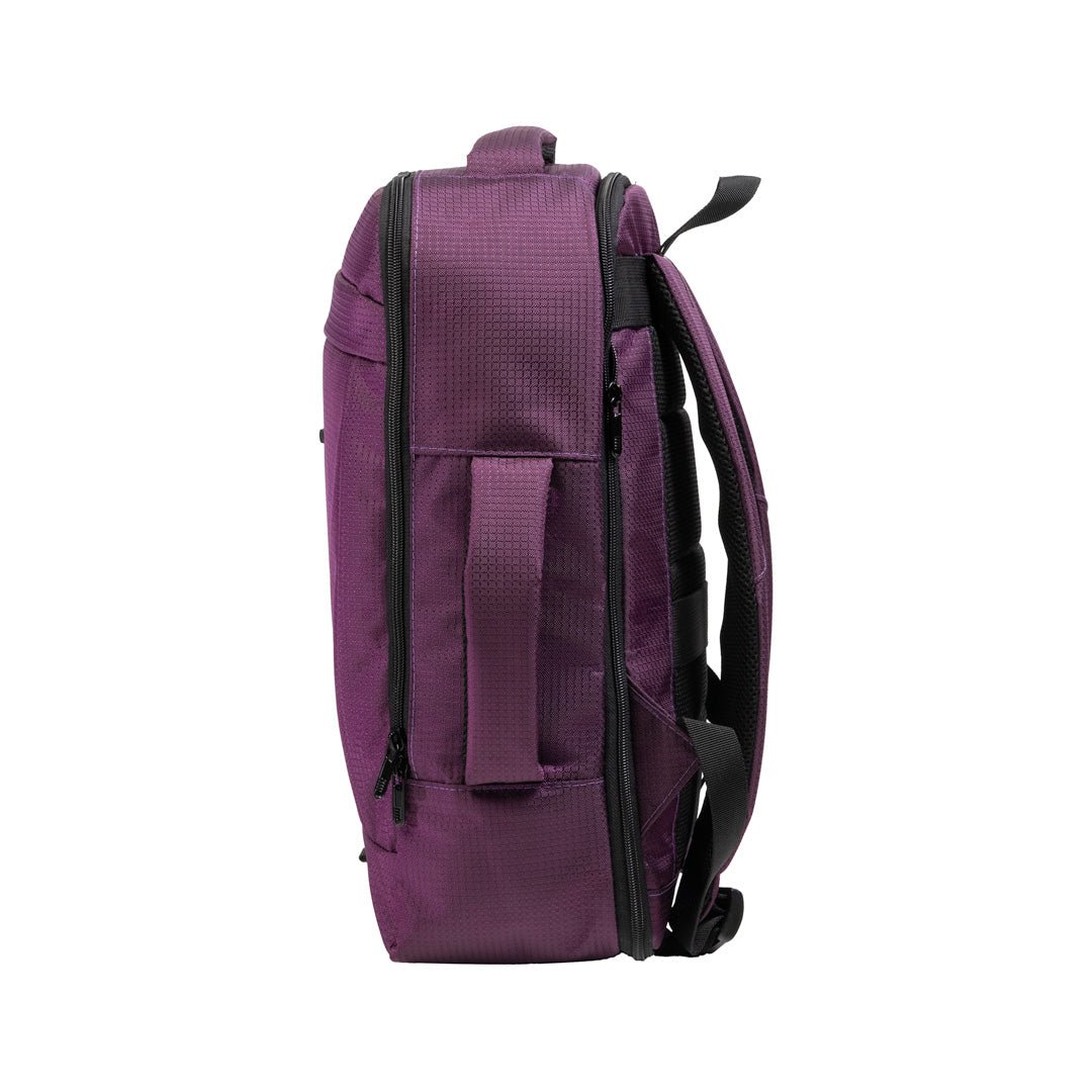 Morral Viajero con Expansión - Color Morado - Mundobags