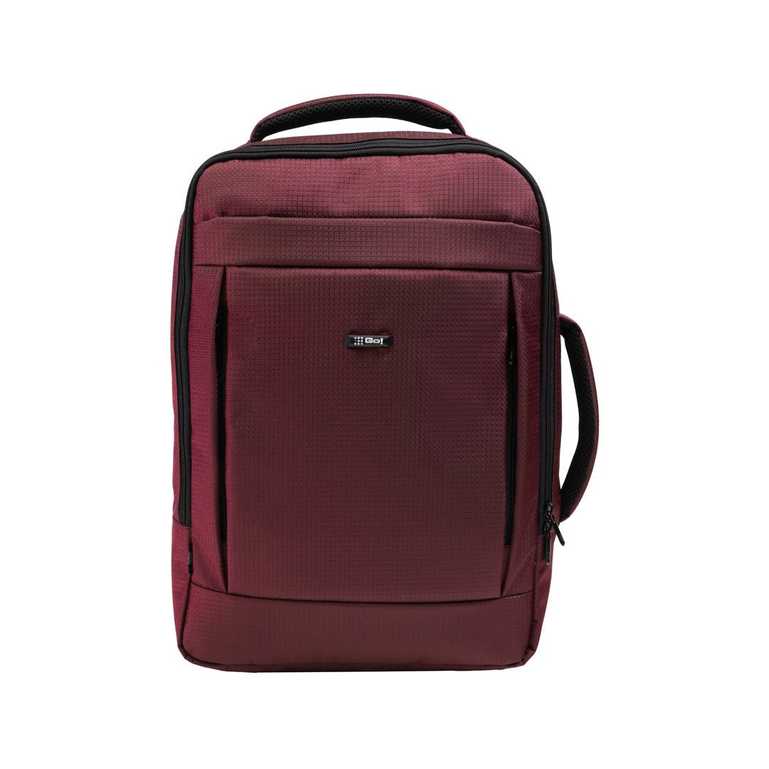 Morral Viajero con Expansión - Color Vinotinto - Mundobags