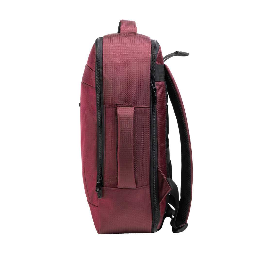 Morral Viajero con Expansión - Color Vinotinto - Mundobags
